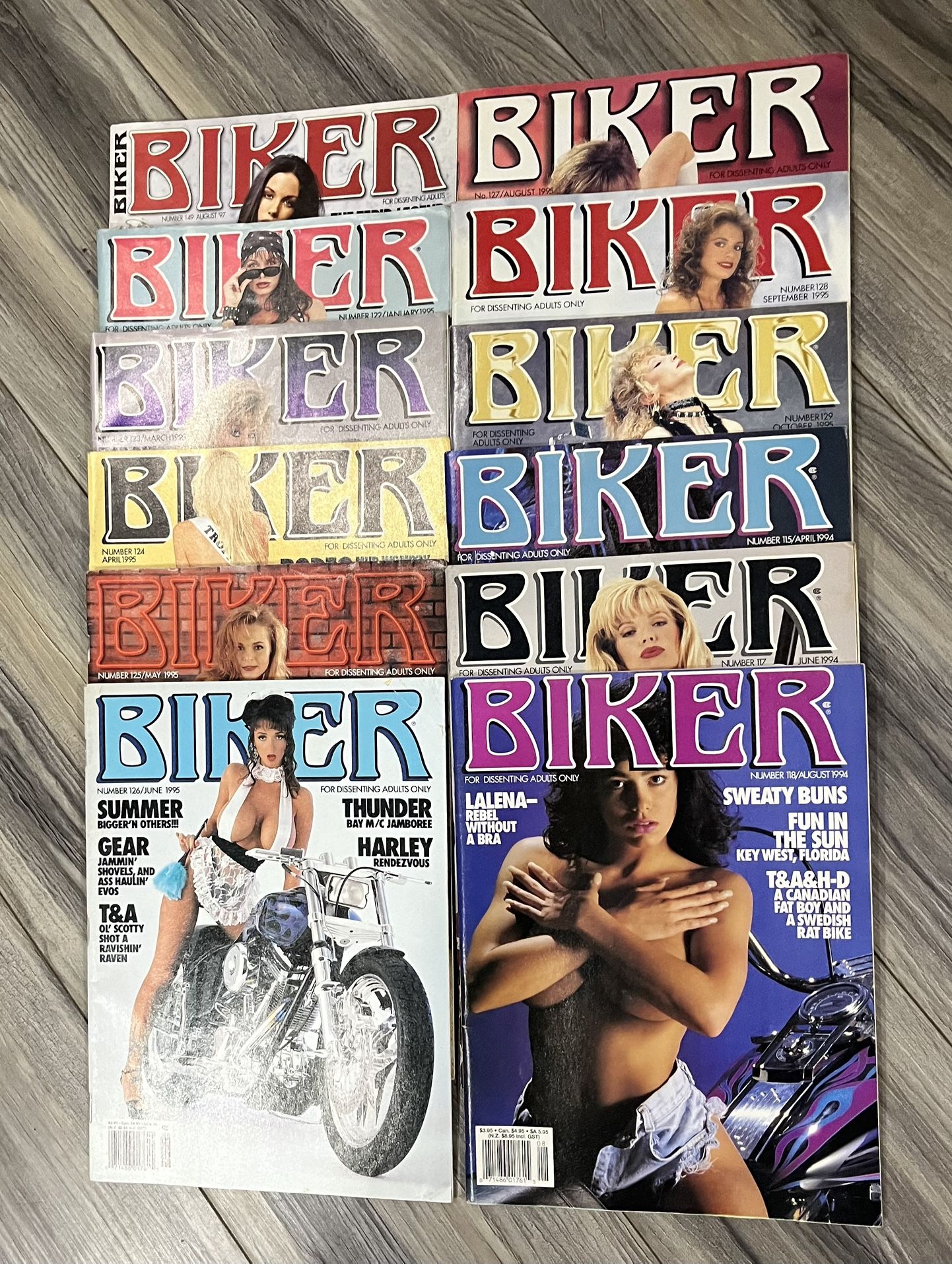 Biker Magazine Lot