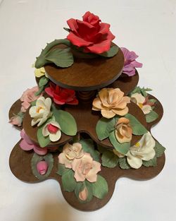Franklin Mint Rose Display