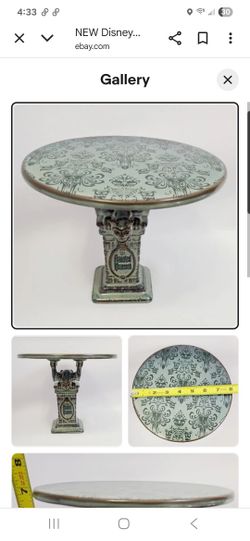 Disney Haunted Mansion Ceramic Stand 