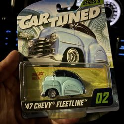 Car Tuned 47 Chevy Fleet line Hot Wheels Diecast