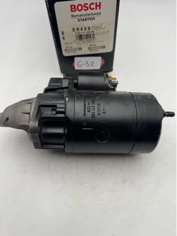 For BMW E28 E30 325e 528e 2.7L Starter Motor Bosch Reman SR43X 0001311125