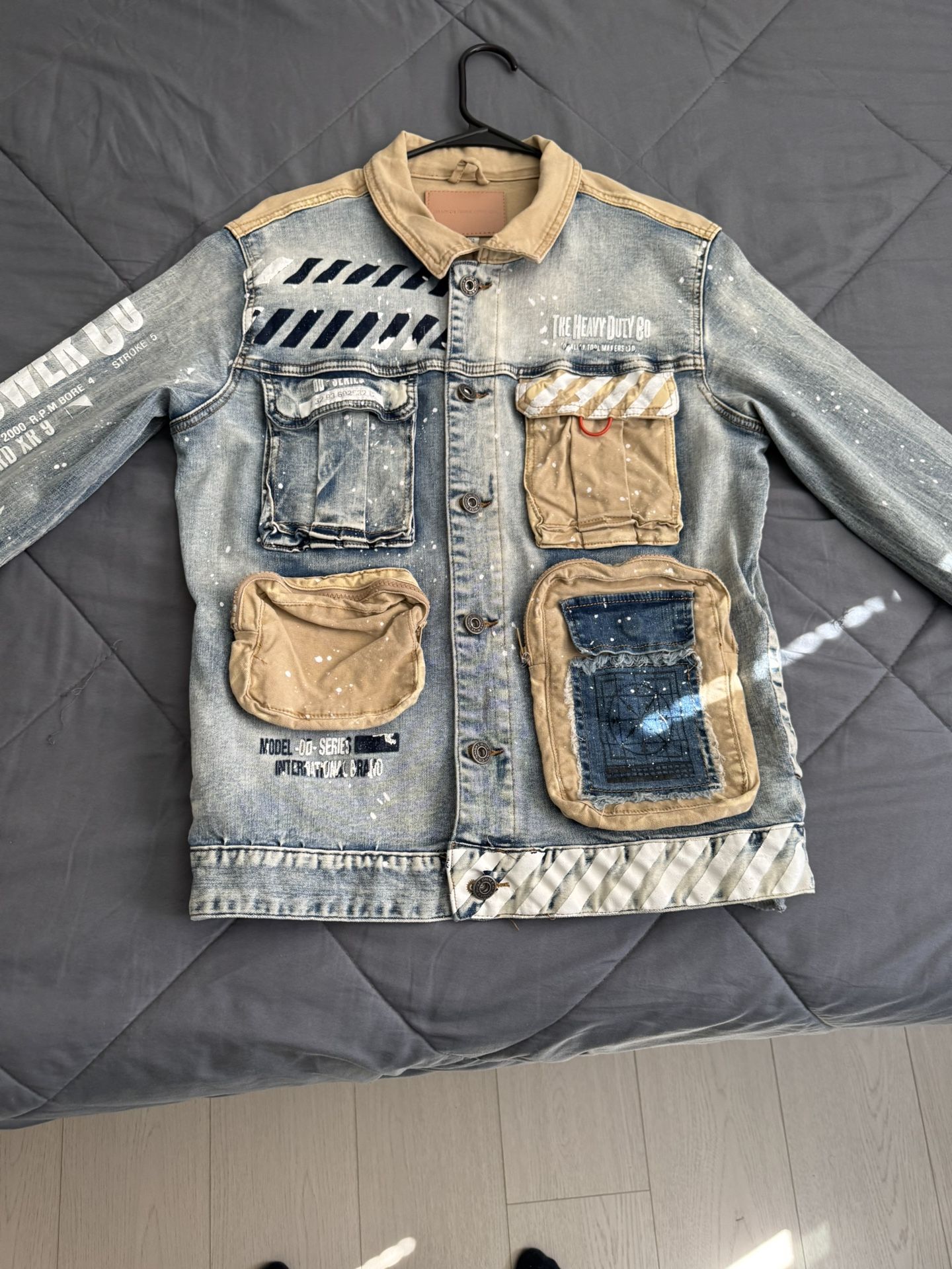 Never Worn Jean Jacket N Rockstar Originals Shirt