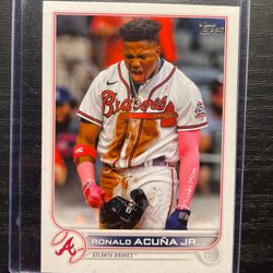 2022 Topps Ronald Acuña Jr. Baseball Card #200