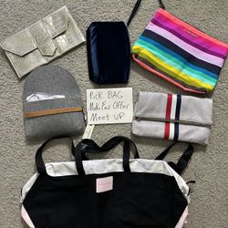 various women’s “new” bags