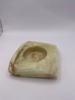 Green Onyx Stone Ashtray