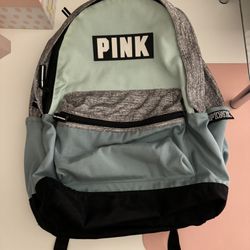 PINK Blue/Black Backpack 