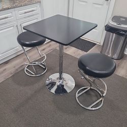Small Table and Stools 