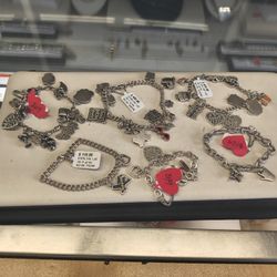 James Avery Charms Breaclte Different Prices Layaway Available 10% Dwon If You Interested Ask Maribel Thank You 