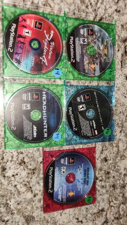 PlayStation 2 Games Lot of 5