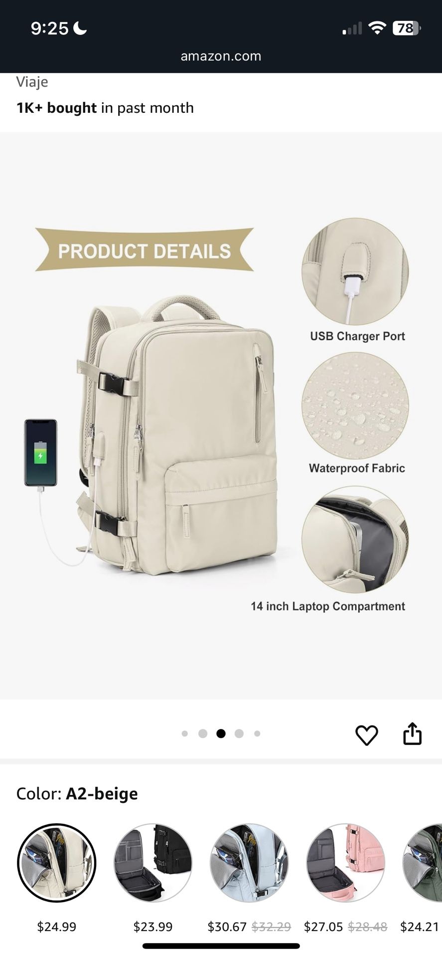 Amazon Backpack