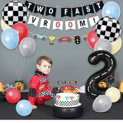 Race Car Birthday Party Decor.