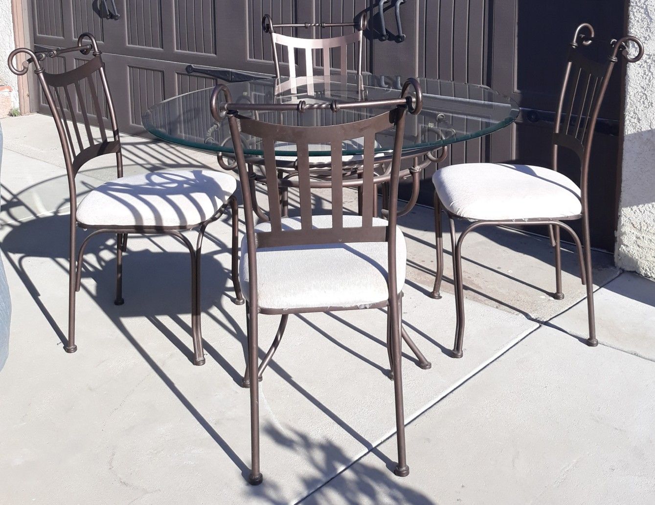 Wrought Iron Dining Set