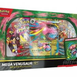 2 Pokemon Venusaur Ex Premium Collection 