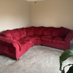 Curved Couch - Sofa 