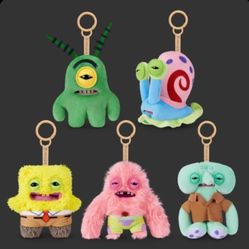 Fuggly X SpongeBob Pack Of 5