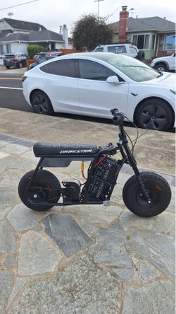 Rage Cycles Dragster Electric Mini Bike | 72V | Fast & Clean
