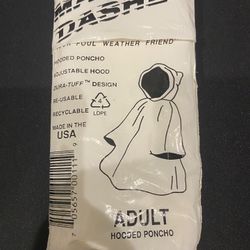 Mad Dasher Hooded Ponchó