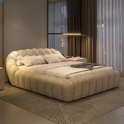 Bubble Boucle Bed For Sale !! Ask For Prices 