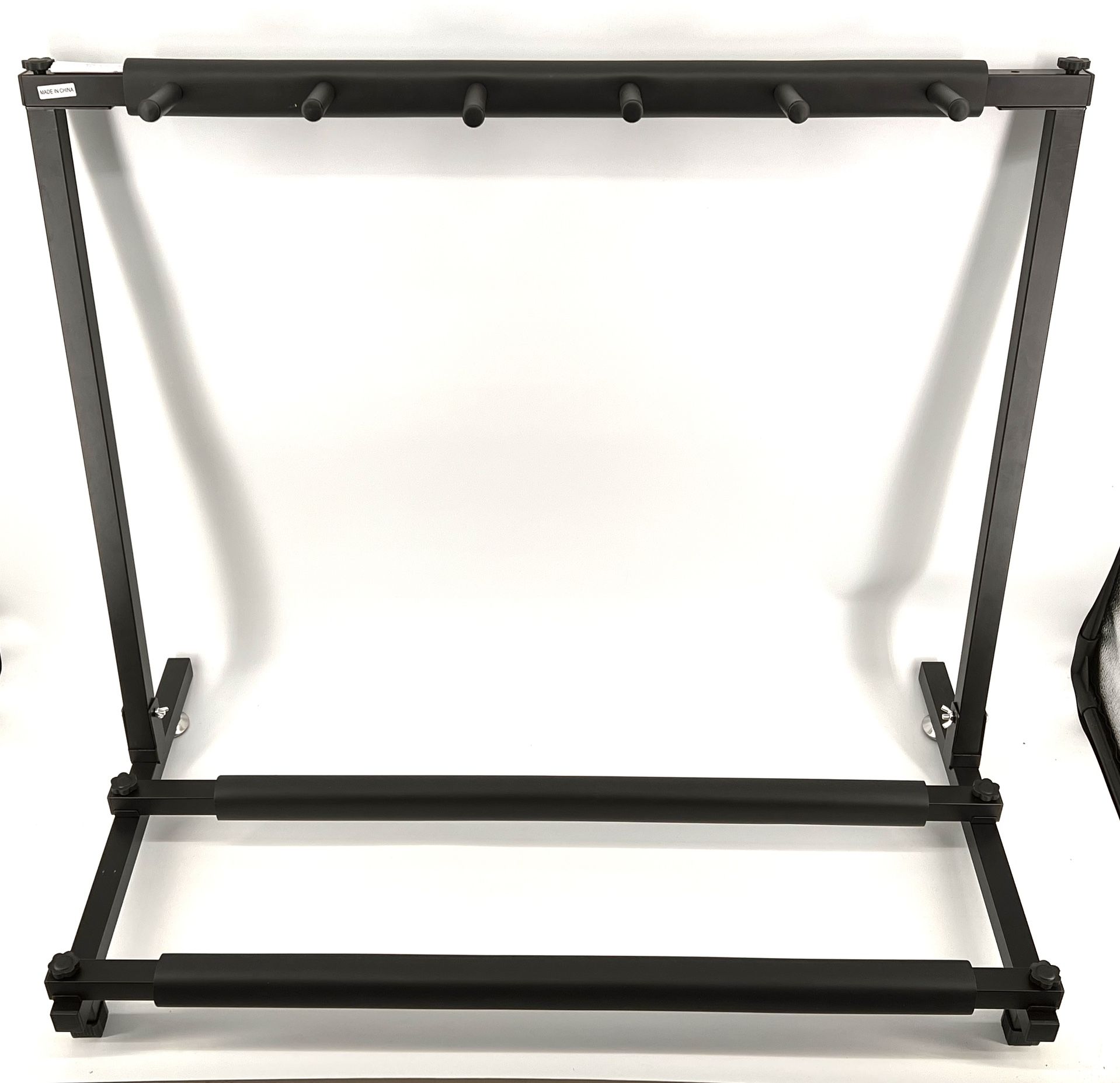 Guitar Stand - GeeWin 5 Guitar Rack, Folding Multiguitar Stand - Acoustic, Electric, Bass Display