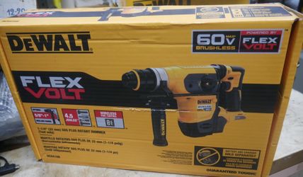 DeWalt DCH416B FLEXVOLT 60V 1-1/4 in SDS Plus Rotary Hammer (Tool Only). new