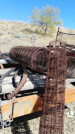 6 inch squares 10 gauge wire 5 foot by 50 foot