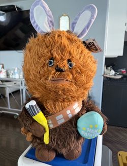 CHEWBACCA GREETER NEW EASTER CHEWBACCA PLUSH BUNNY PLUSH 24"