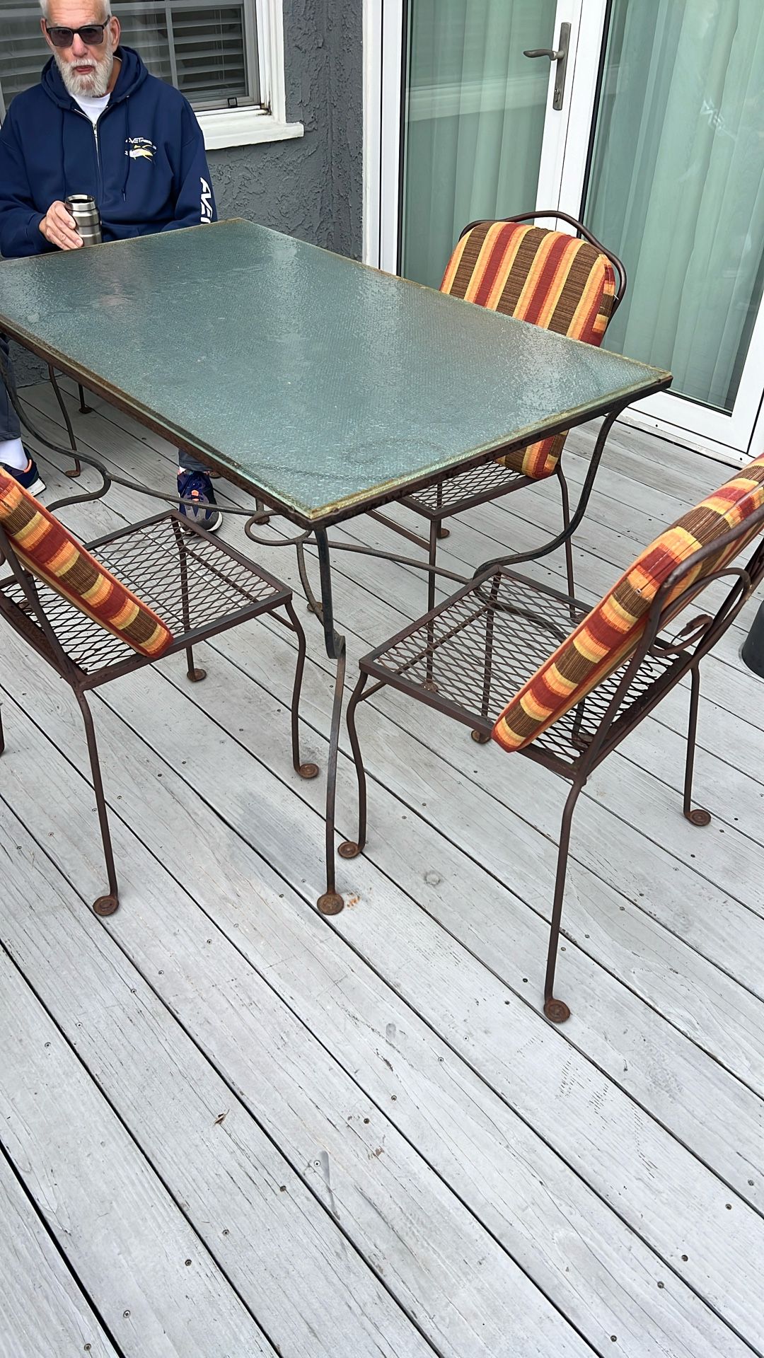 1950s Iron Table