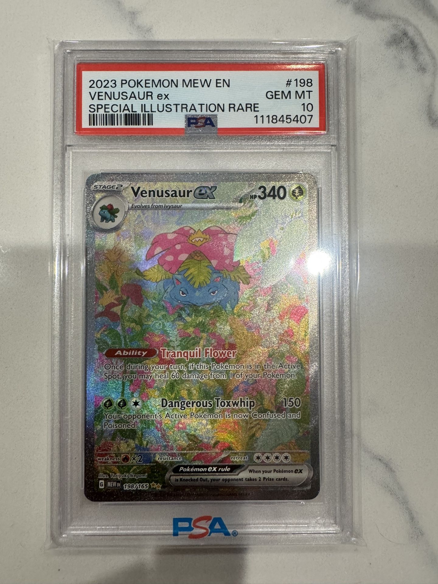 Venusaur ex PSA 10