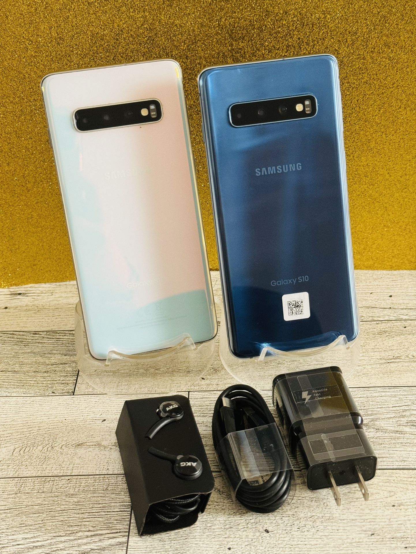 Samsung Galaxy S10 (128gb) Blue / White UNLOCKED