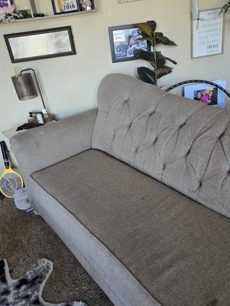 Large Couch + Chaise Lounger