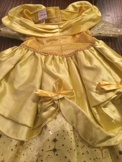 Halloween costume Bella and pumpkin for toddler