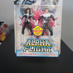 Alpha Flyght Northstar and Aurora
