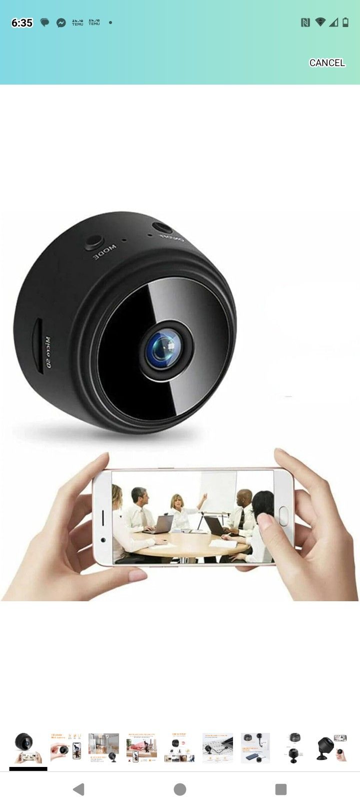 A9 Mini Camera