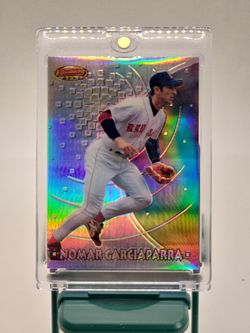 Nomar Garciaparra Refractor card Red Sox