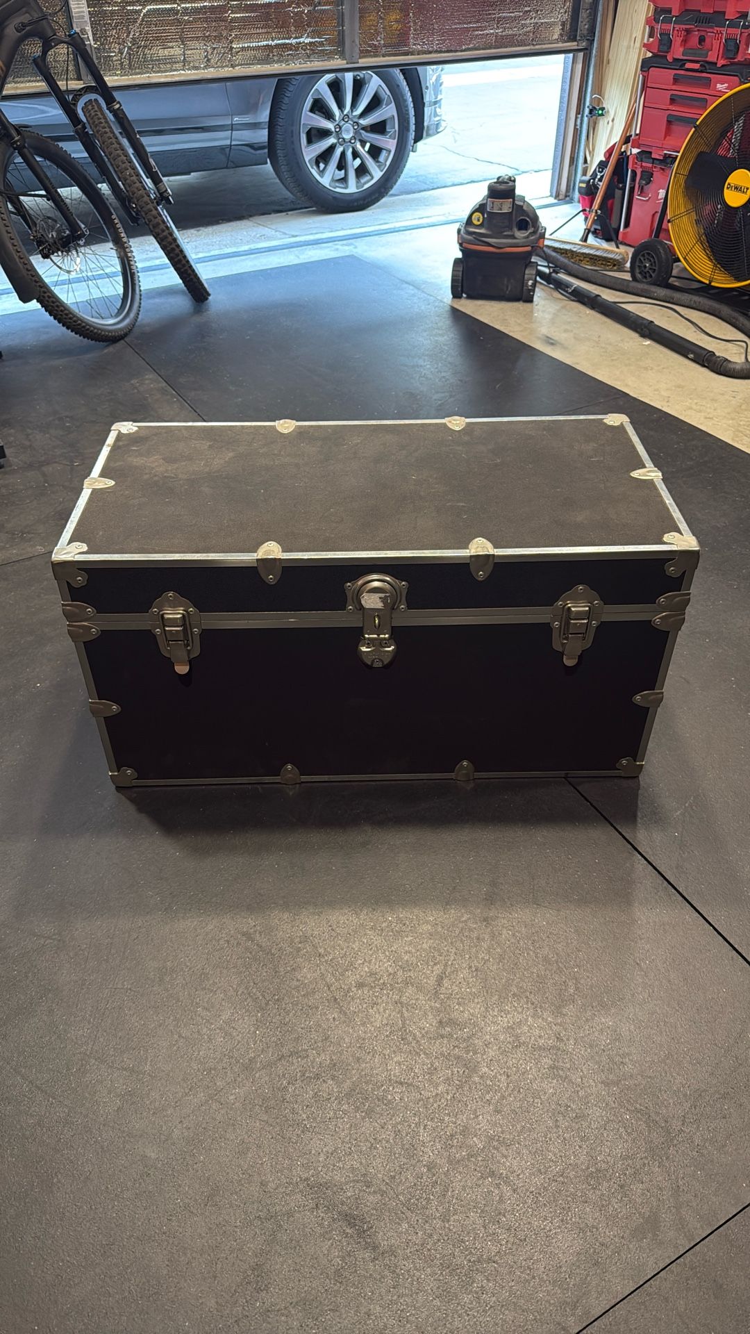 Rhino Trunk and Case Wooden Storage Box