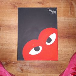 Red Heart Painting 🖌️