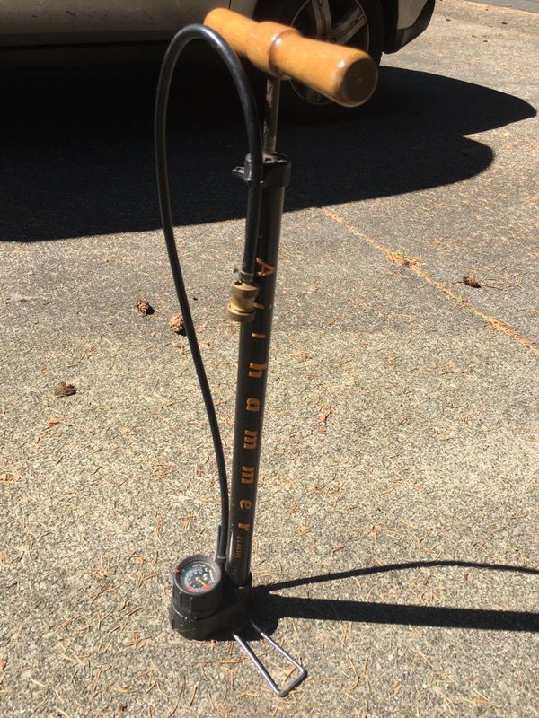 Topeak Airhammer bike floor pump with brass presta chuck