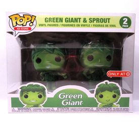 Funko Pop! Ad Icons: Green Giant & Sprout 2-Pack NIB