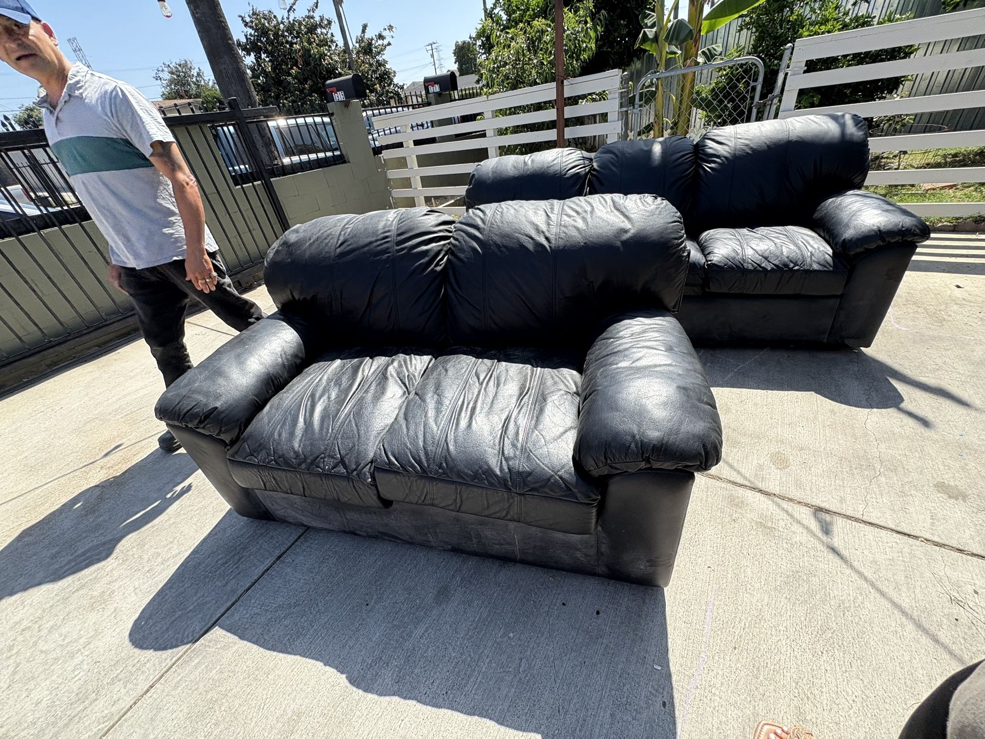 Leather Sofa