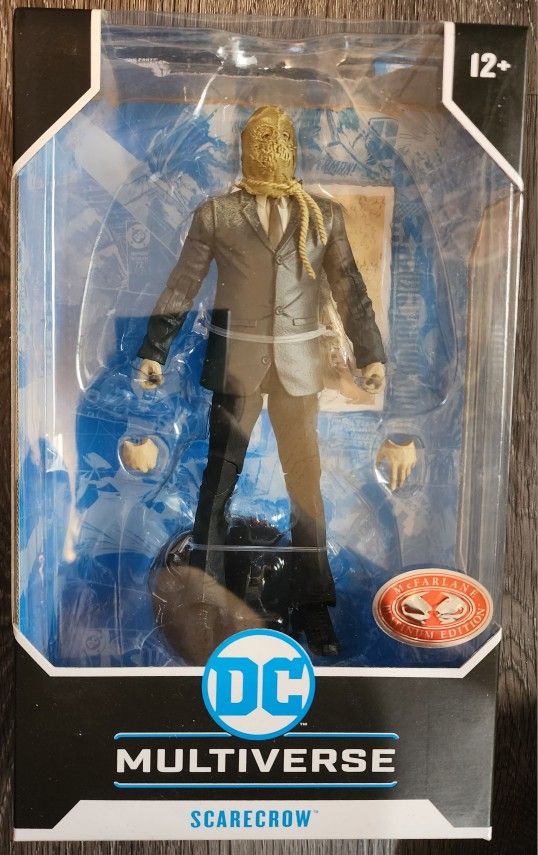 McFarlane DC Multiverse Scarecrow Batman Begins Platinum Edition
