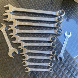 12 Piece Sears Forged Wrenches