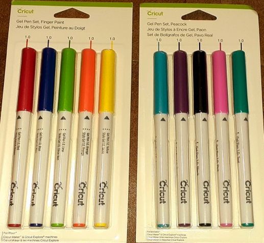 CRICUT Gel Pen Sets Lot Of 2 Sets New