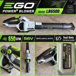 EGO 56V Brushless Cordless Blower 650 CFM