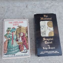 2 Rare Tarot Card Decks