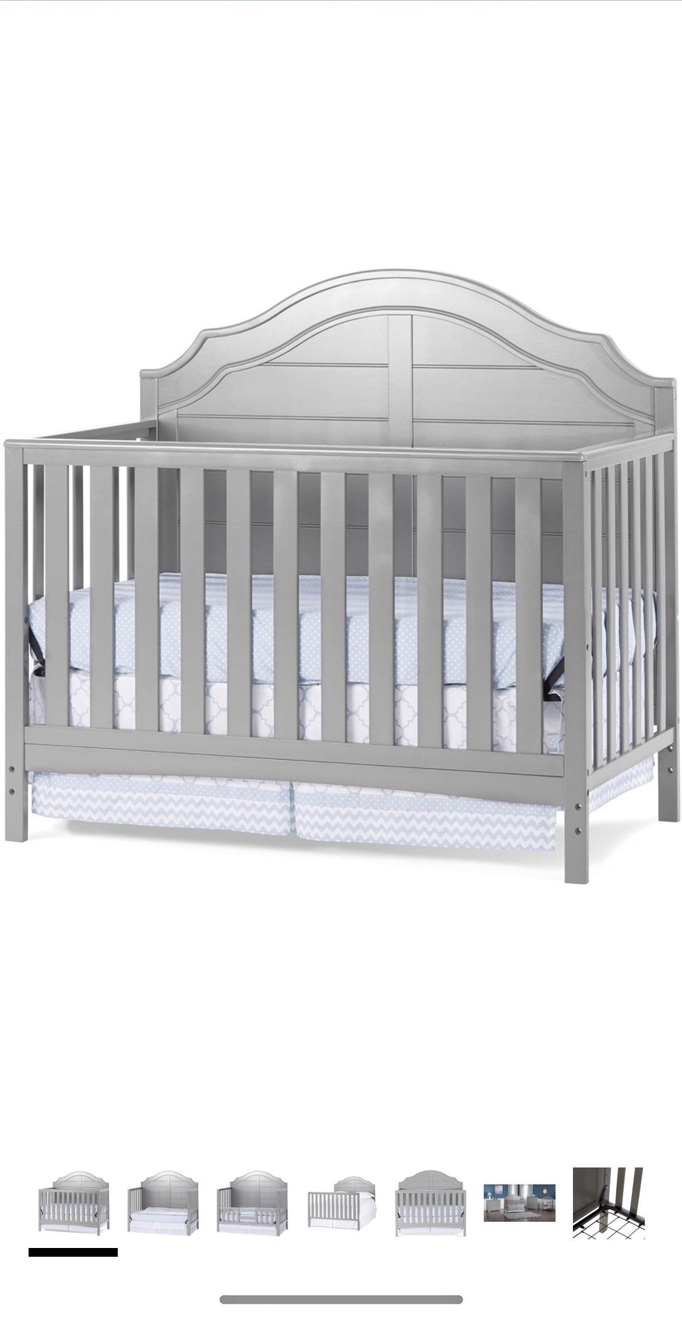 Convertible Crib and Changing Table