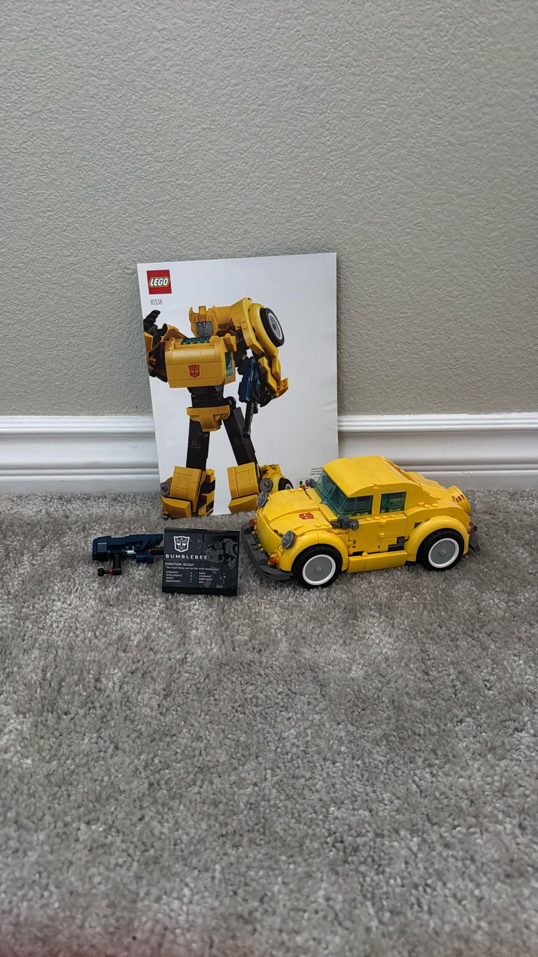 Bumblebee Transformers Lego 