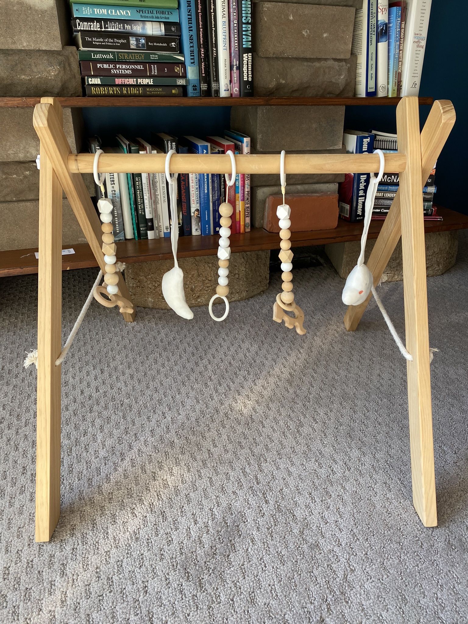 Baby Wooden Activity Bar $20