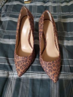 Leopard Heels