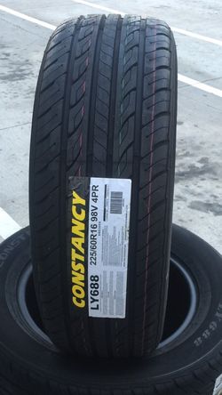 BRAND NEW P225/60/16 CONSTANCY LY688 TIRES!!!!!!!