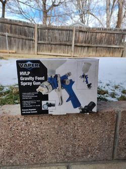 Brand New Vaper HVLP Gravity Feed Spray Gun
